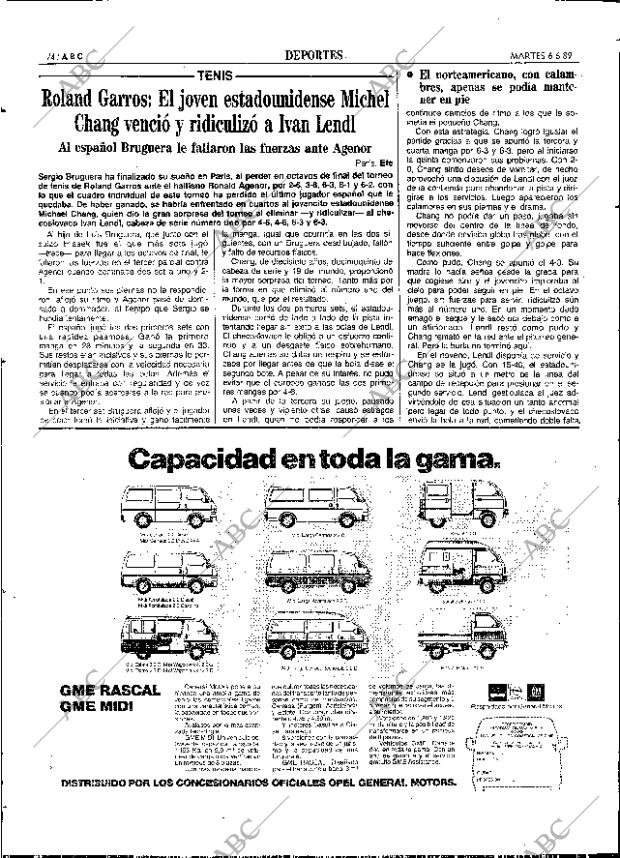 ABC SEVILLA 06-06-1989 página 74
