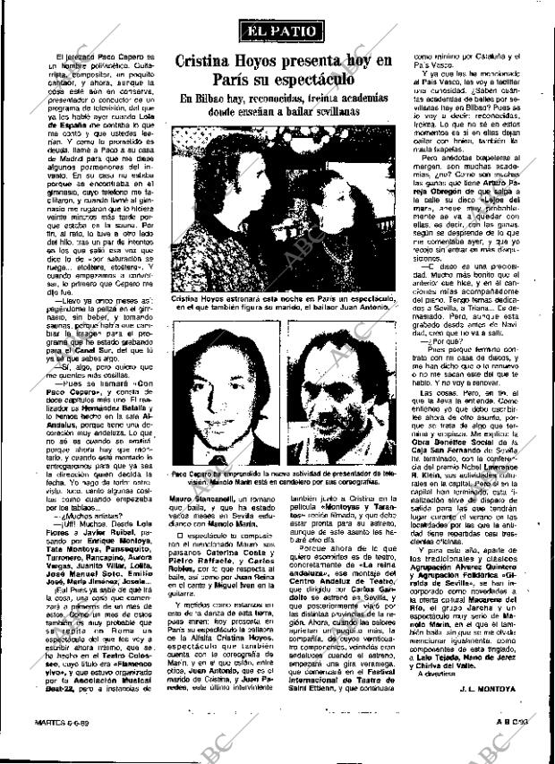 ABC SEVILLA 06-06-1989 página 93