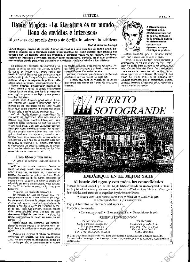 ABC SEVILLA 07-06-1989 página 51
