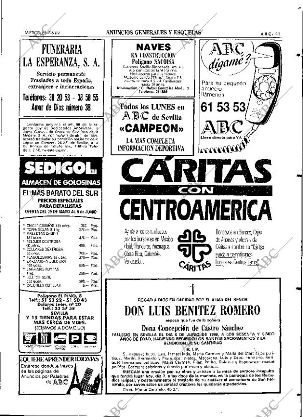 ABC SEVILLA 07-06-1989 página 91