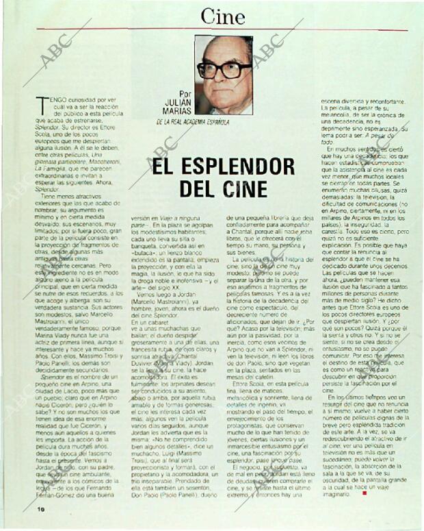 BLANCO Y NEGRO MADRID 11-06-1989 página 10