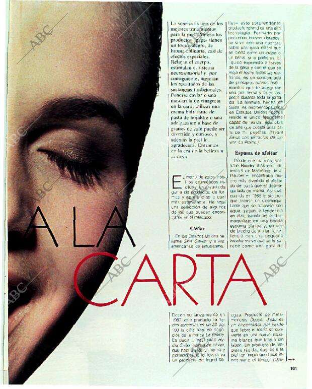 BLANCO Y NEGRO MADRID 11-06-1989 página 101