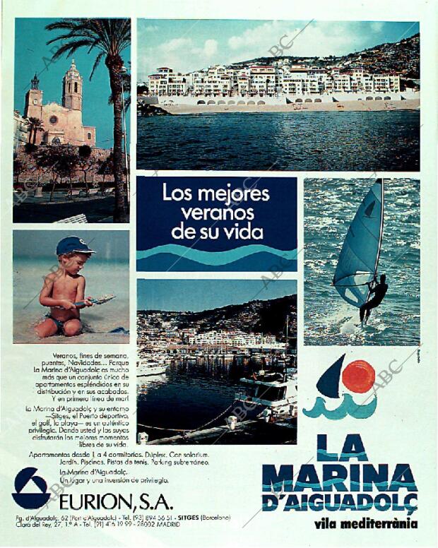 BLANCO Y NEGRO MADRID 11-06-1989 página 124