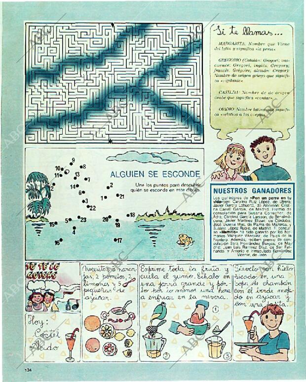 BLANCO Y NEGRO MADRID 11-06-1989 página 134