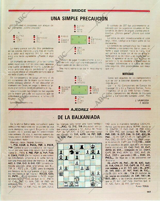 BLANCO Y NEGRO MADRID 11-06-1989 página 147