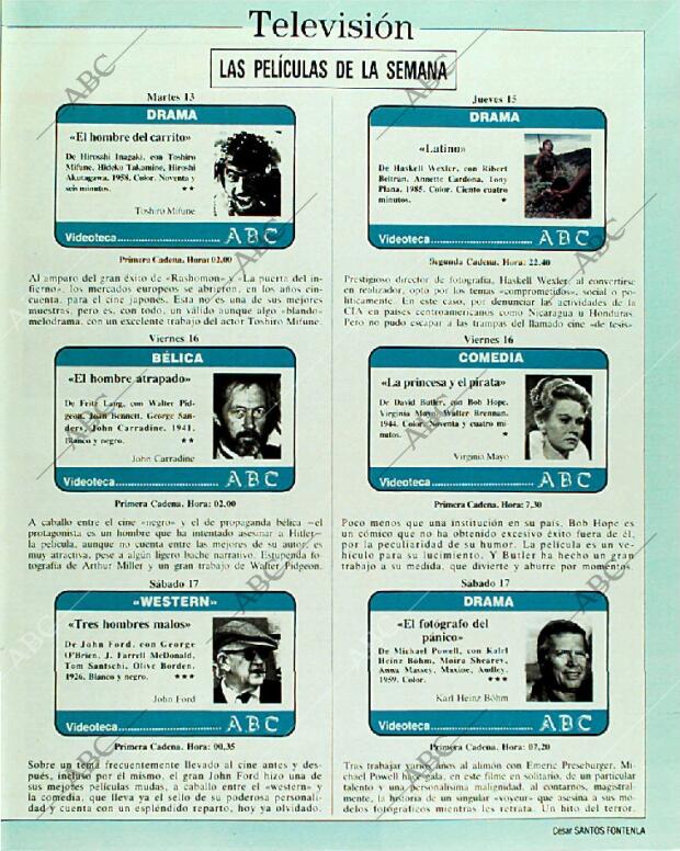 BLANCO Y NEGRO MADRID 11-06-1989 página 157