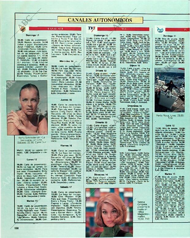 BLANCO Y NEGRO MADRID 11-06-1989 página 158