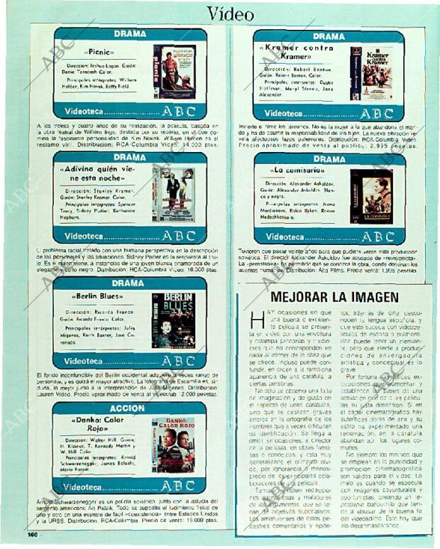 BLANCO Y NEGRO MADRID 11-06-1989 página 160