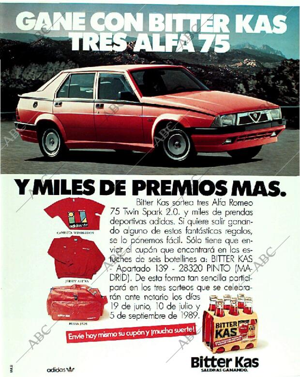 BLANCO Y NEGRO MADRID 11-06-1989 página 163