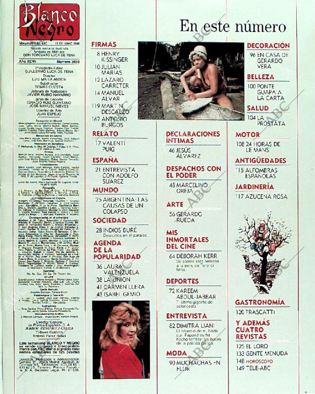 BLANCO Y NEGRO MADRID 11-06-1989 página 3