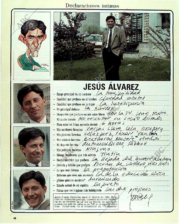 BLANCO Y NEGRO MADRID 11-06-1989 página 46