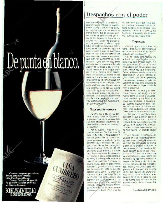 BLANCO Y NEGRO MADRID 11-06-1989 página 54