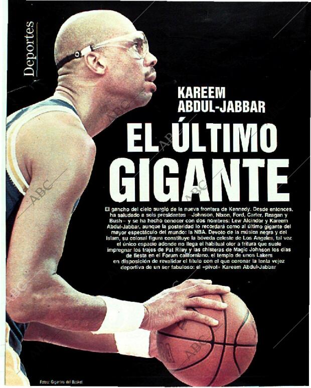 BLANCO Y NEGRO MADRID 11-06-1989 página 72