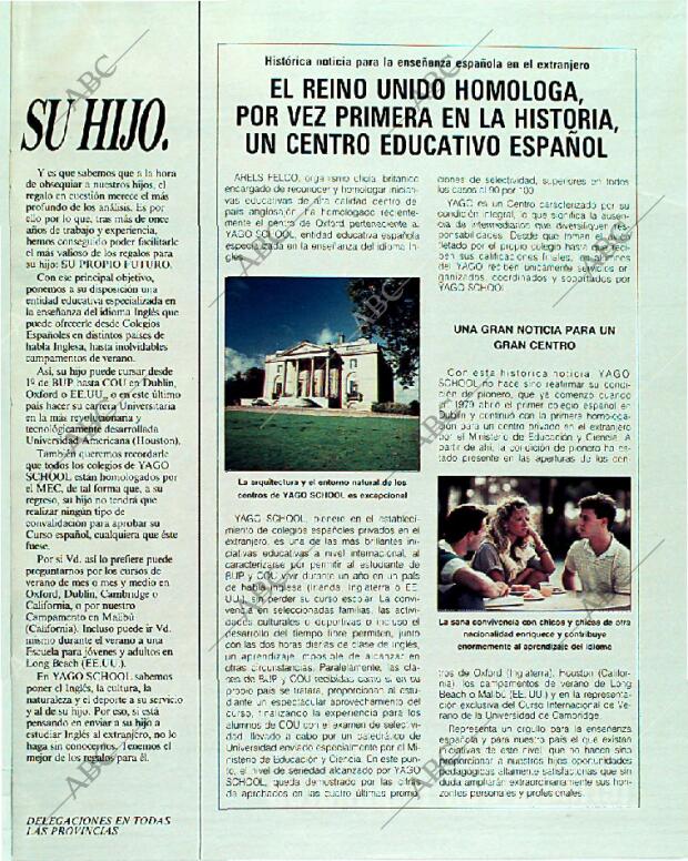 BLANCO Y NEGRO MADRID 11-06-1989 página 81