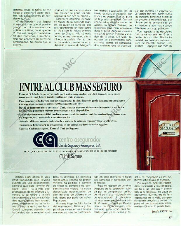 BLANCO Y NEGRO MADRID 11-06-1989 página 87