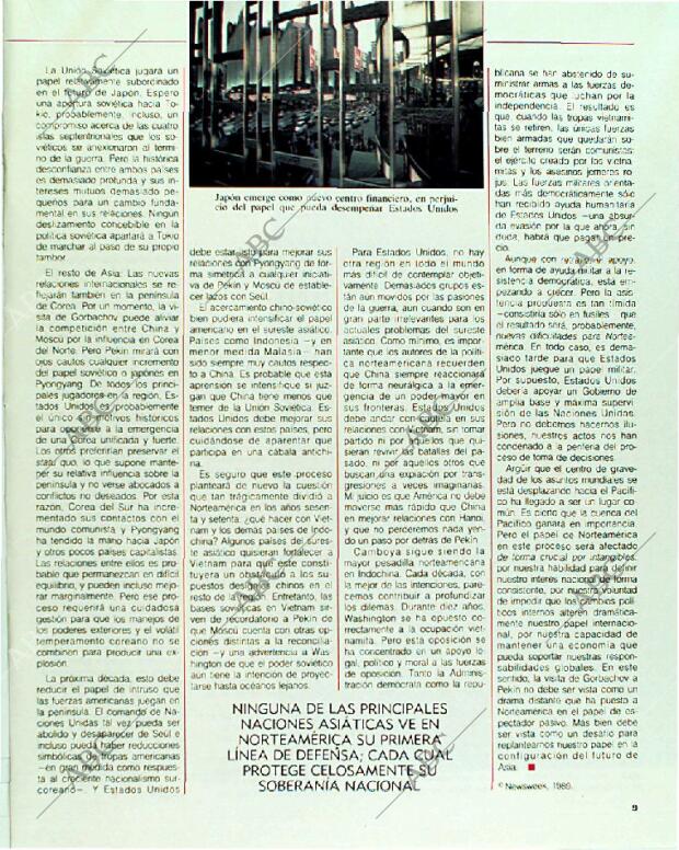 BLANCO Y NEGRO MADRID 11-06-1989 página 9