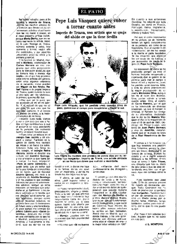 ABC SEVILLA 14-06-1989 página 109