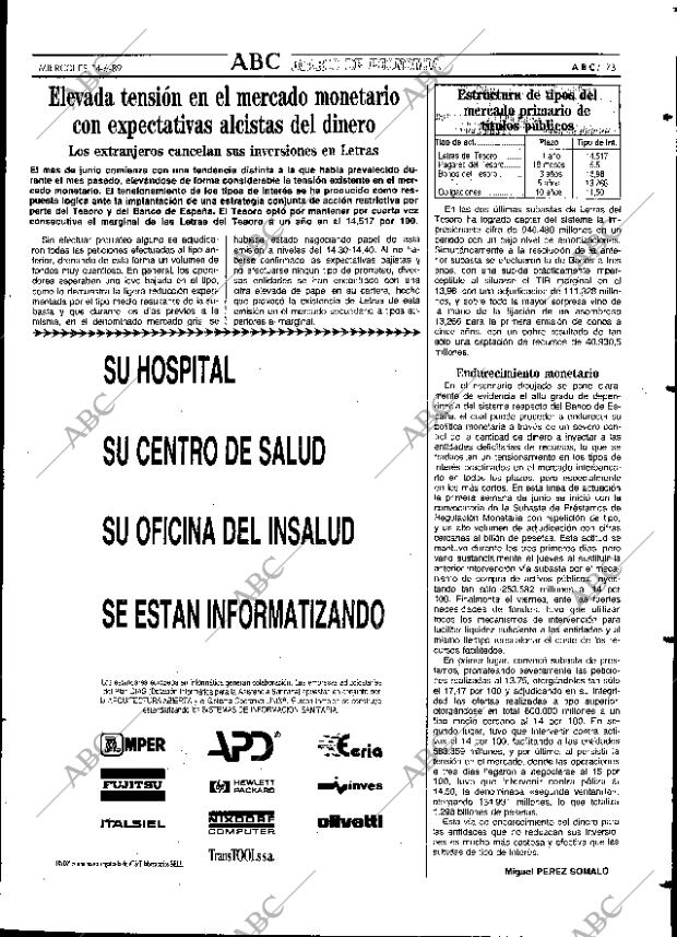 ABC SEVILLA 14-06-1989 página 73