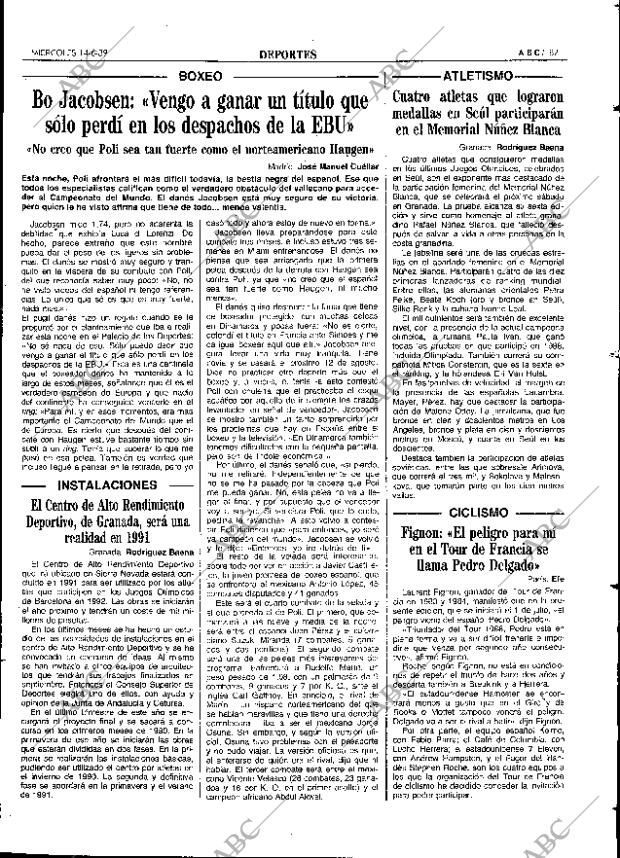 ABC SEVILLA 14-06-1989 página 87
