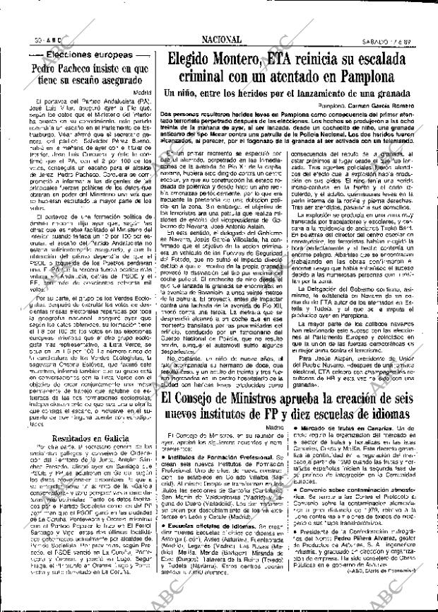 ABC SEVILLA 17-06-1989 página 30