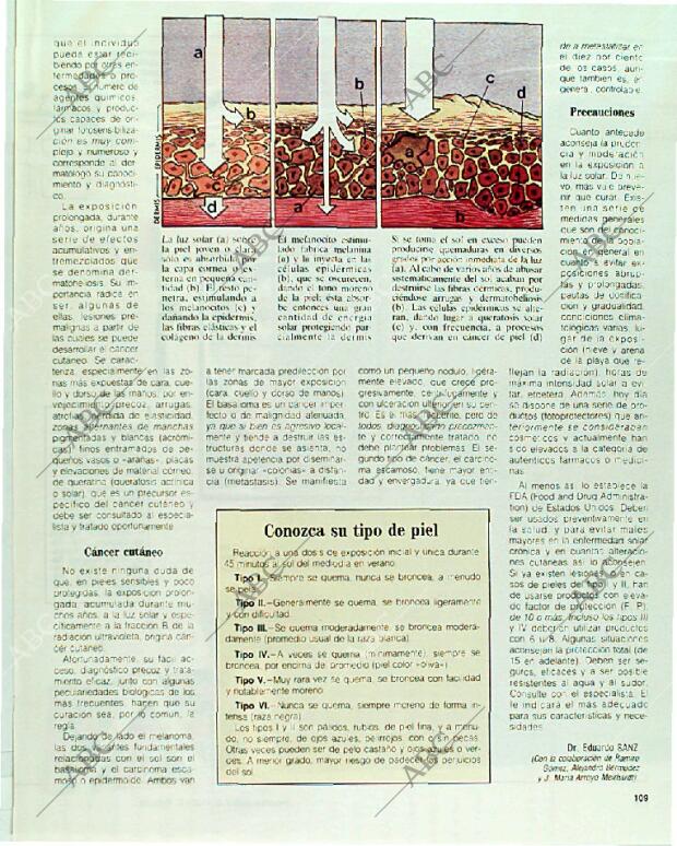 BLANCO Y NEGRO MADRID 18-06-1989 página 109