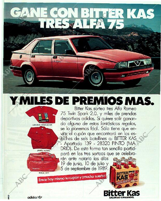 BLANCO Y NEGRO MADRID 18-06-1989 página 123