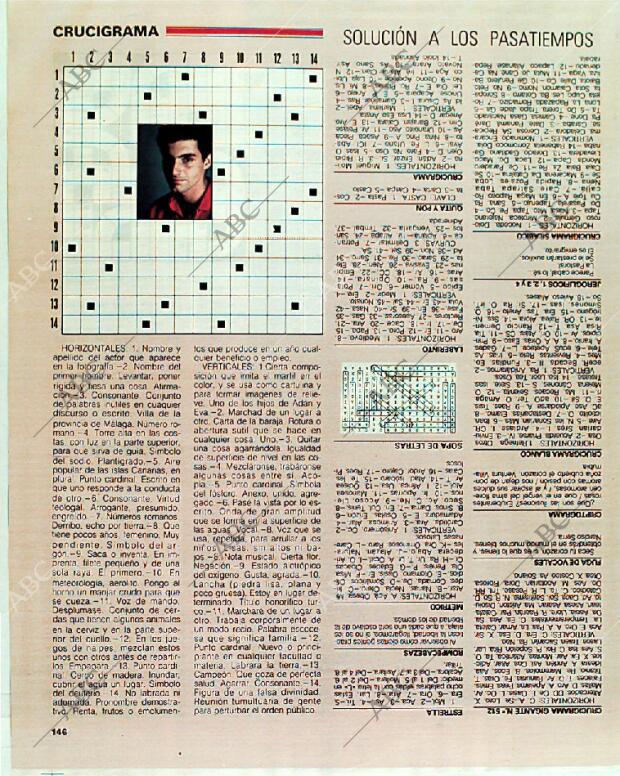 BLANCO Y NEGRO MADRID 18-06-1989 página 146