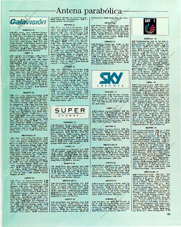 BLANCO Y NEGRO MADRID 18-06-1989 página 153