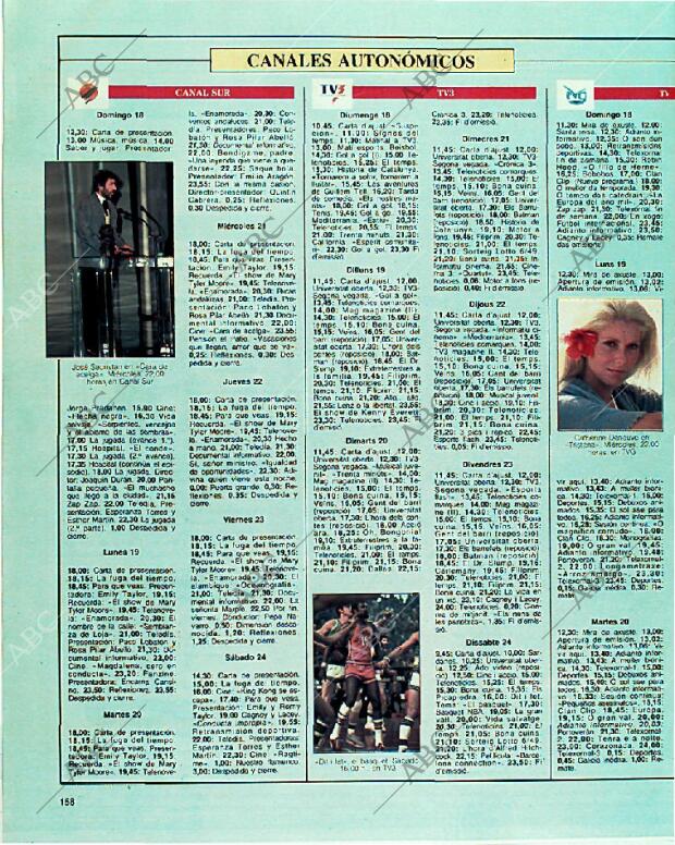 BLANCO Y NEGRO MADRID 18-06-1989 página 158