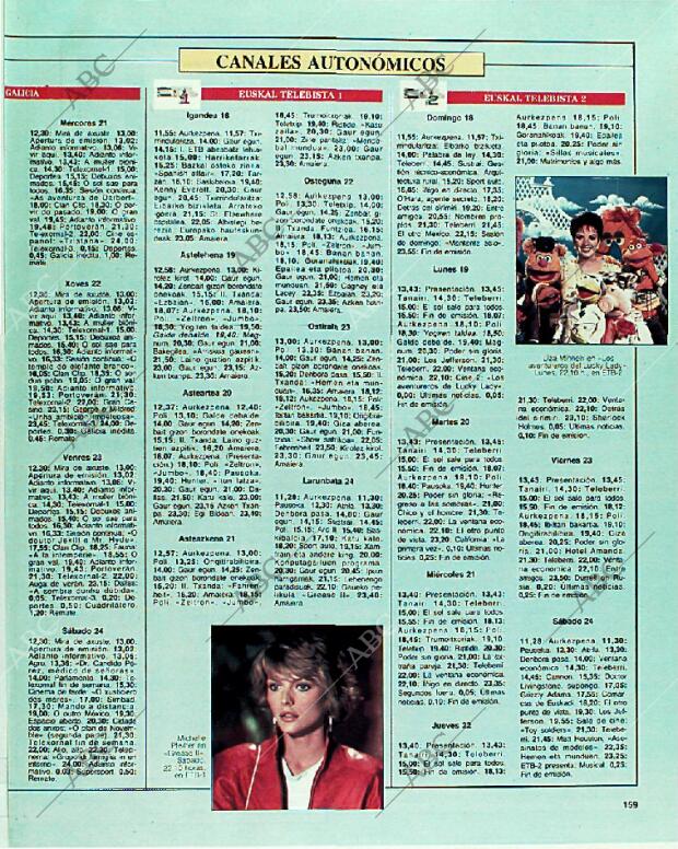 BLANCO Y NEGRO MADRID 18-06-1989 página 159