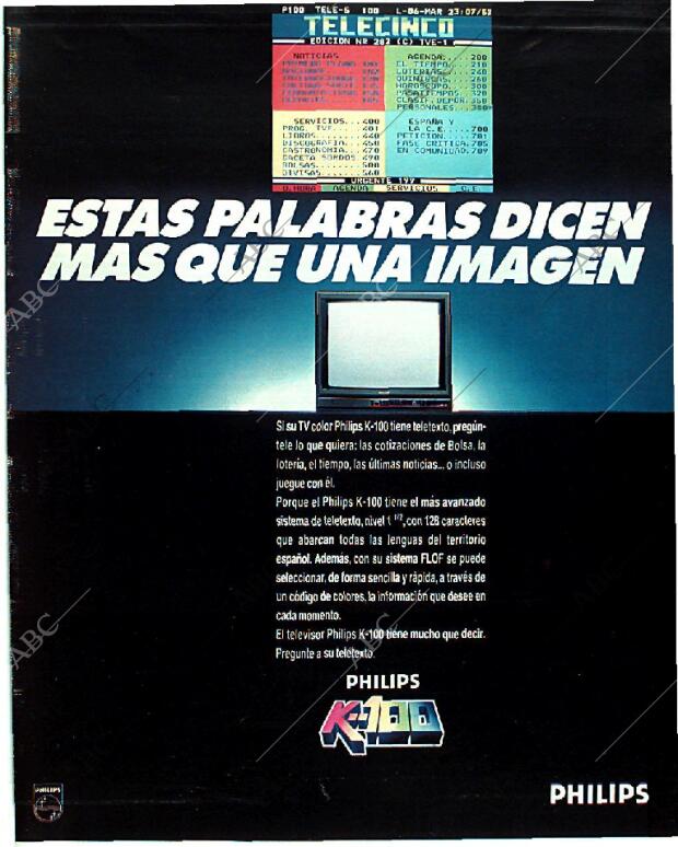 BLANCO Y NEGRO MADRID 18-06-1989 página 19