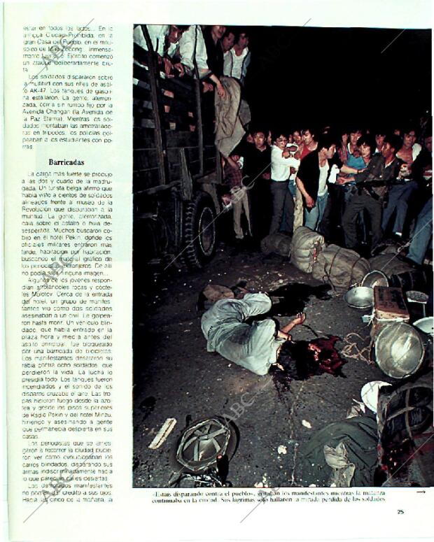 BLANCO Y NEGRO MADRID 18-06-1989 página 25