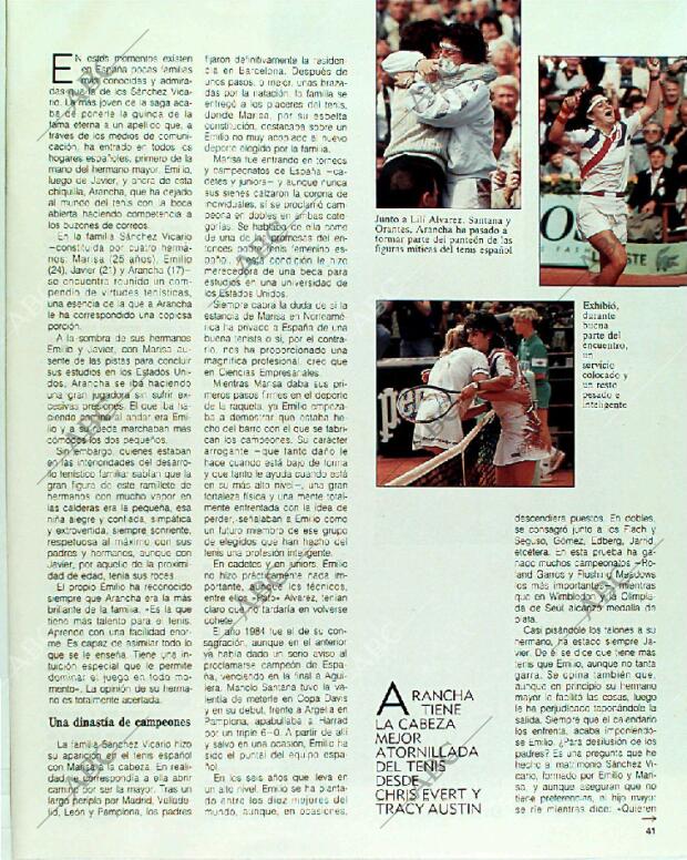 BLANCO Y NEGRO MADRID 18-06-1989 página 41