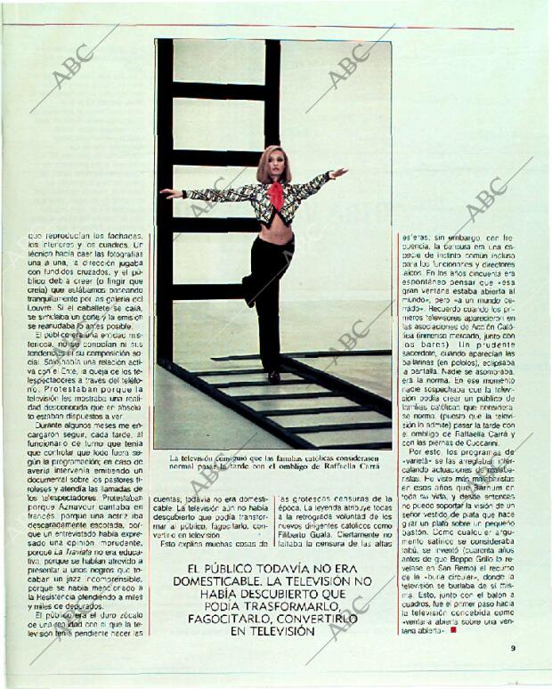 BLANCO Y NEGRO MADRID 18-06-1989 página 9
