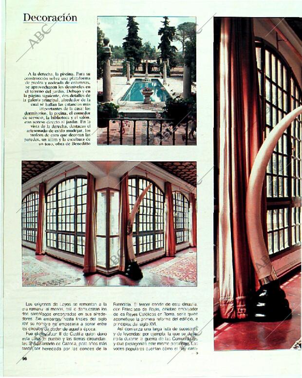 BLANCO Y NEGRO MADRID 18-06-1989 página 96