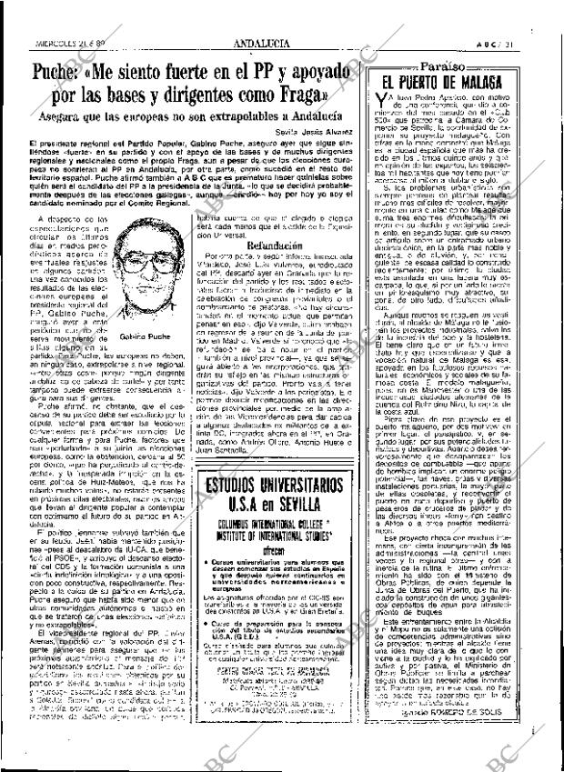 ABC SEVILLA 21-06-1989 página 31