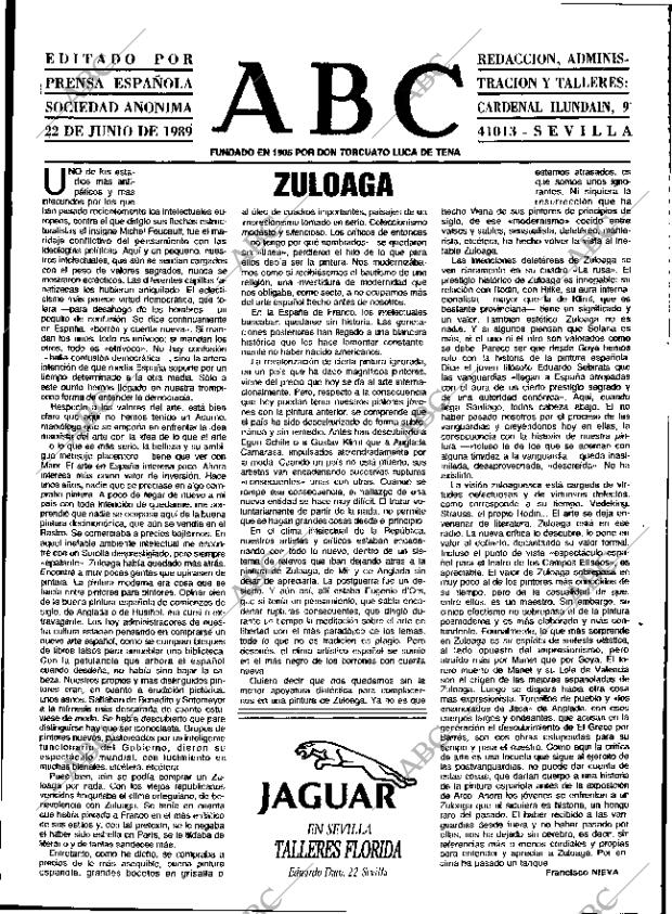 ABC SEVILLA 22-06-1989 página 3