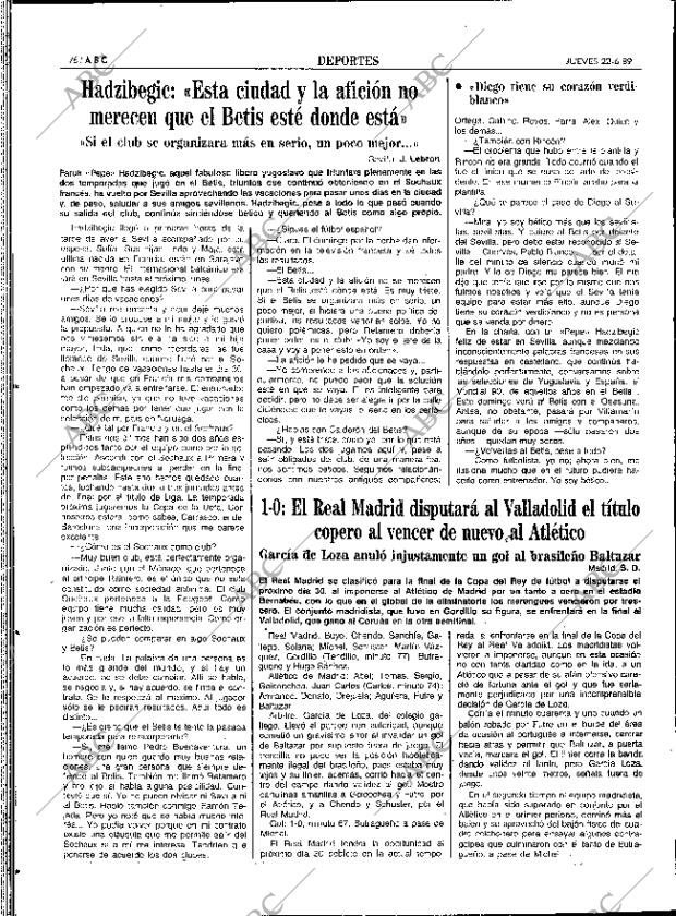ABC SEVILLA 22-06-1989 página 76