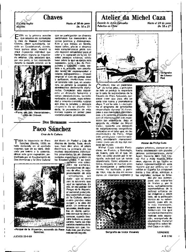 ABC SEVILLA 22-06-1989 página 99