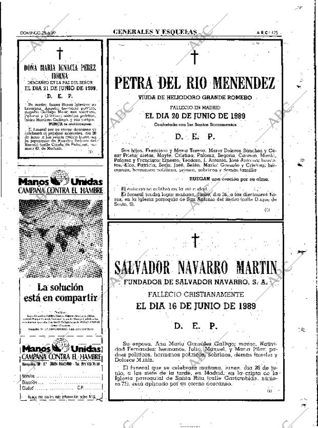 ABC MADRID 25-06-1989 página 125