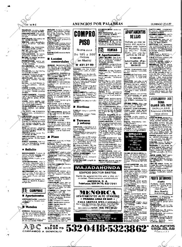 ABC MADRID 25-06-1989 página 134