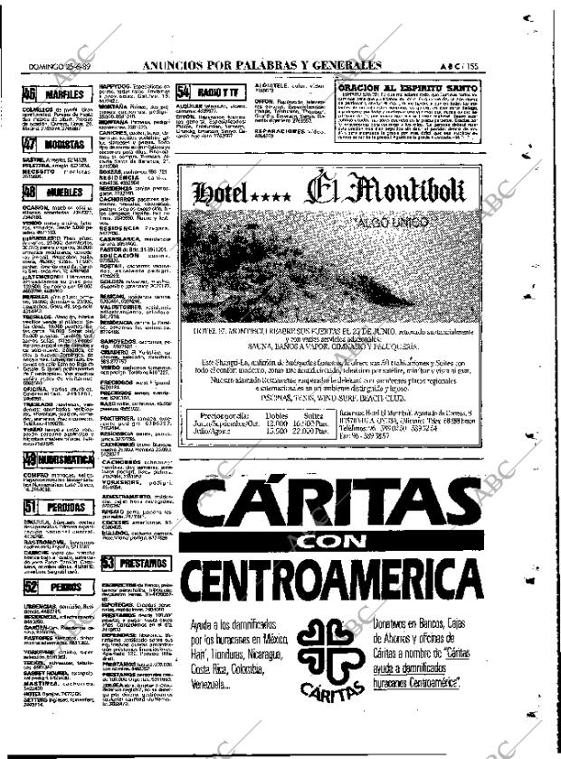 ABC MADRID 25-06-1989 página 155