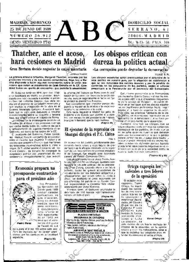 ABC MADRID 25-06-1989 página 33