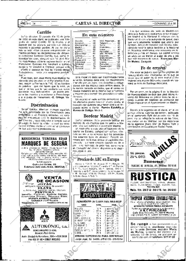 ABC MADRID 25-06-1989 página 34