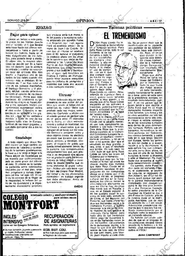 ABC MADRID 25-06-1989 página 37