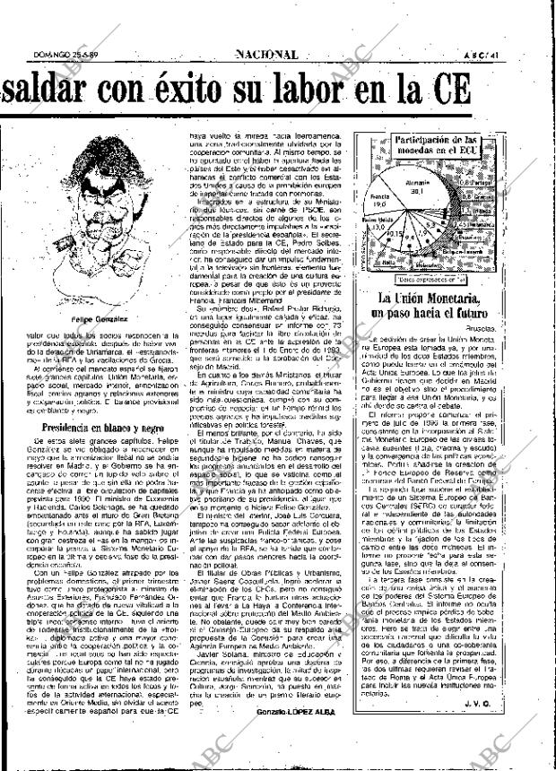 ABC MADRID 25-06-1989 página 41