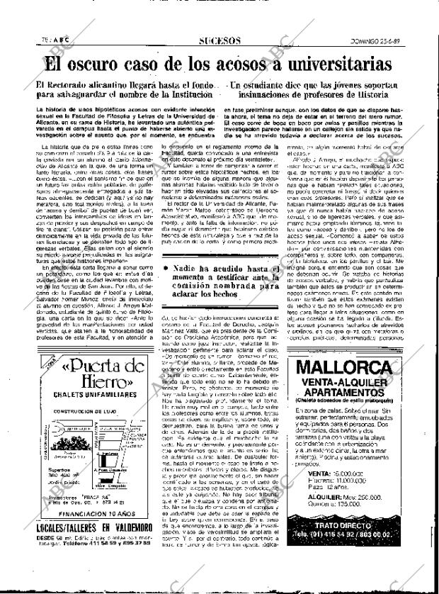 ABC MADRID 25-06-1989 página 78