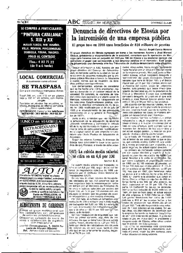 ABC MADRID 25-06-1989 página 86