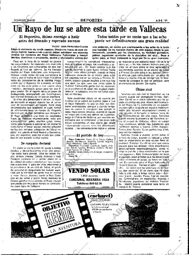 ABC MADRID 25-06-1989 página 99