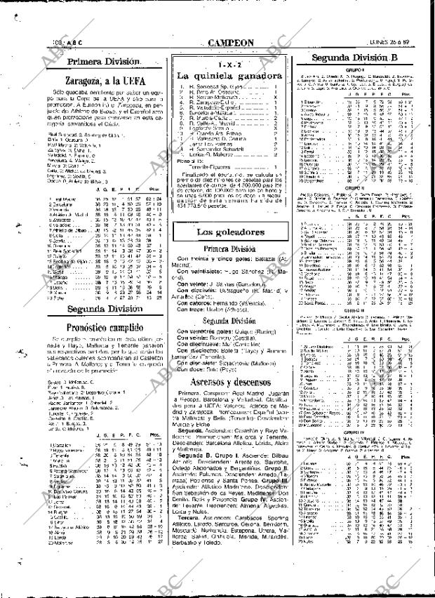 ABC MADRID 26-06-1989 página 100